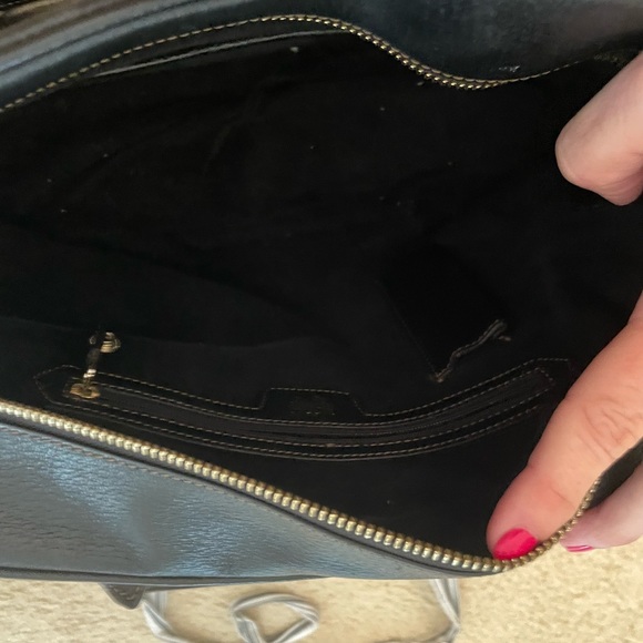 Anya Hindmarch black leather satchel Excellent shape - Picture 3 of 16